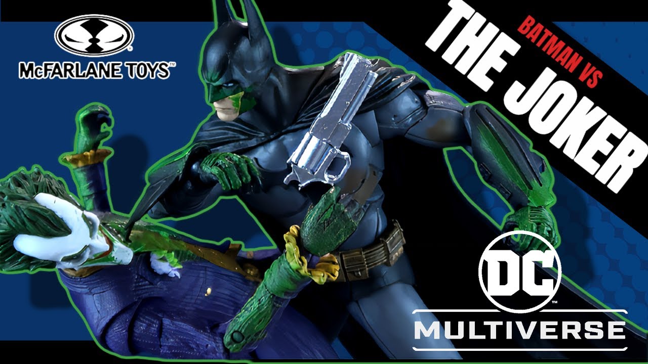 McFarlane Toys DC Multiverse Arkham Asylum Batman and The Joker Set | Video Review