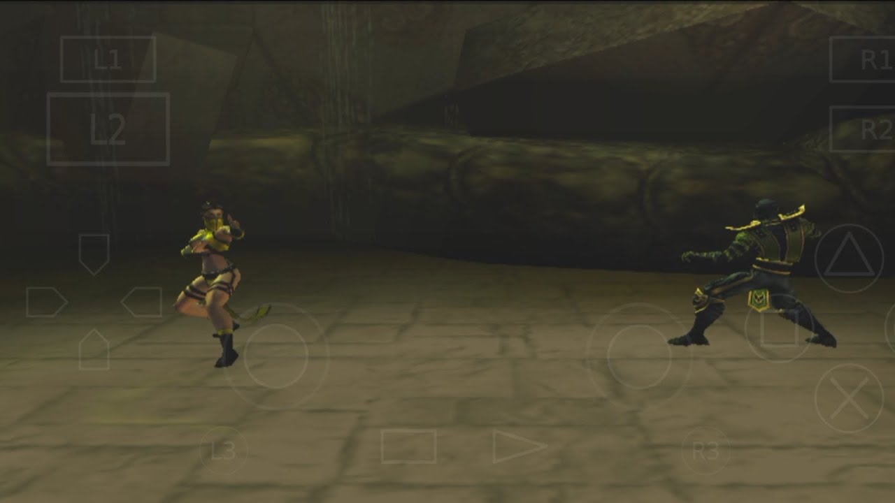 Mileena Gameplay (4) Lawan Boss Reptile Ultimate Mortal kombat Shaolin monk v2 AetherSX2