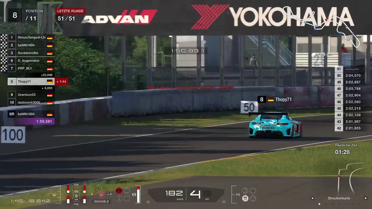 2. Borgmann GT7 Team Meisterschaft, Rennen 7