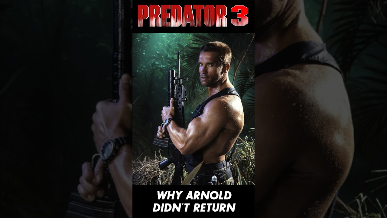 PREDATOR 3 - Why Arnold Schwarzenegger didn't return.