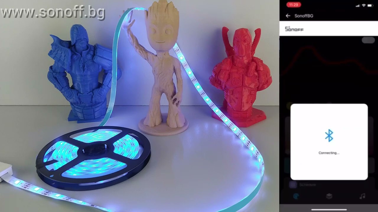 НОВО!!! Как да инсталирате SONOFF L3 Pro RGBIC Smart LED Strip Lights-5M/16.4Ft