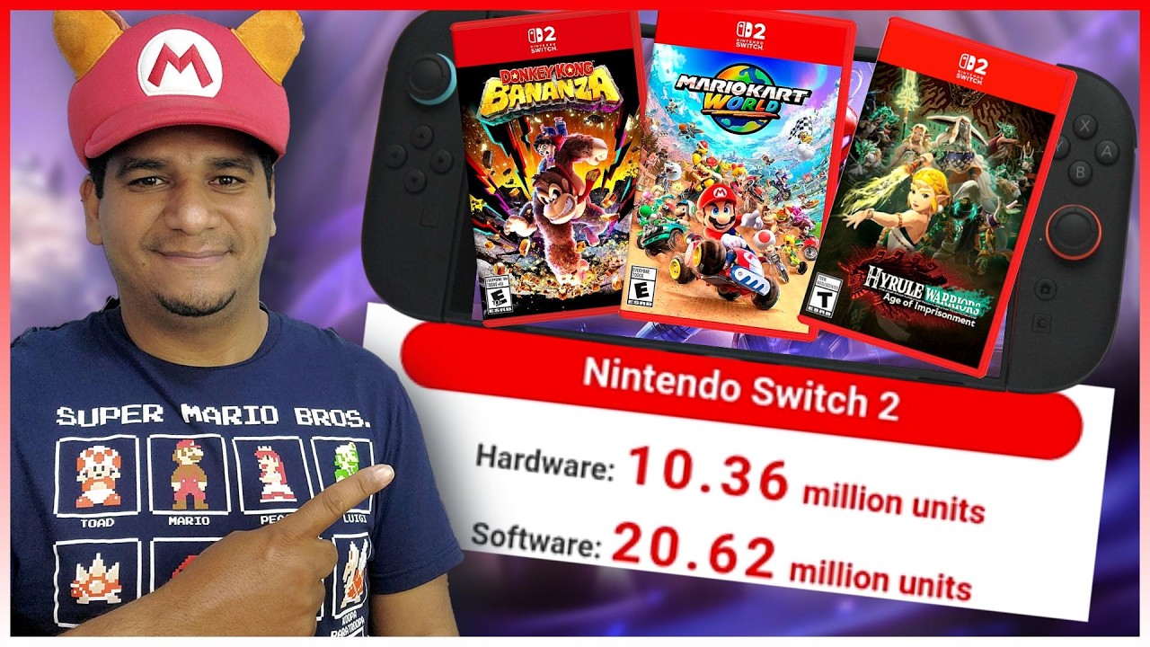 5 meses con la Nintendo Switch 2 — ¡la consola más vendida del momento!