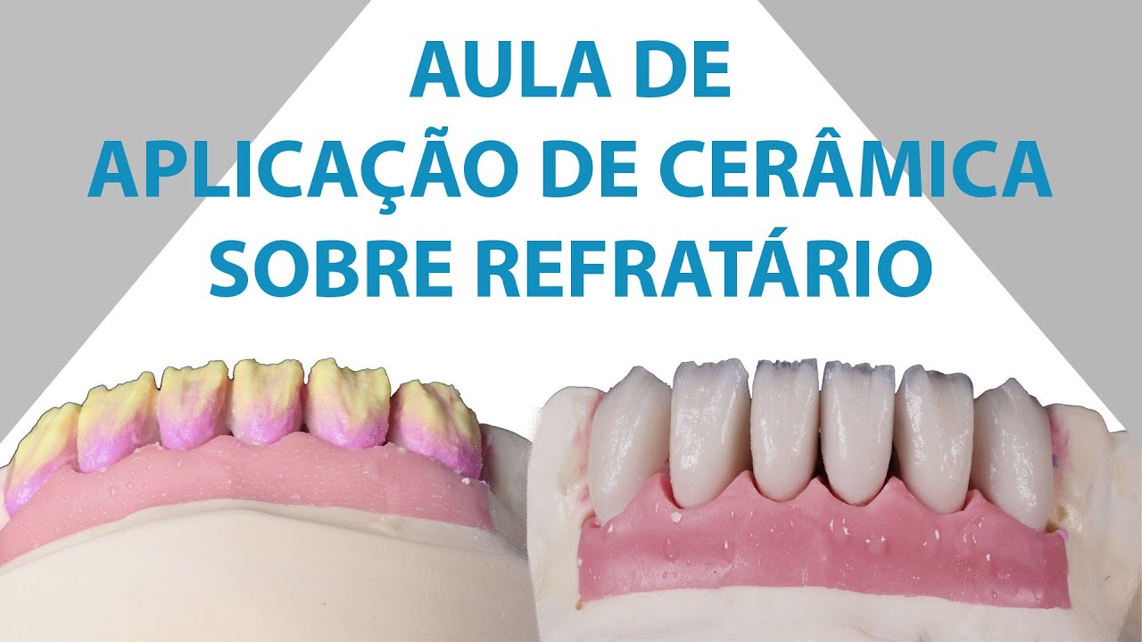 AULA DE APLICAÇÃO DE CERÂMICA SOBRE REFRATÁRIO COM AGUINELO DELGADO