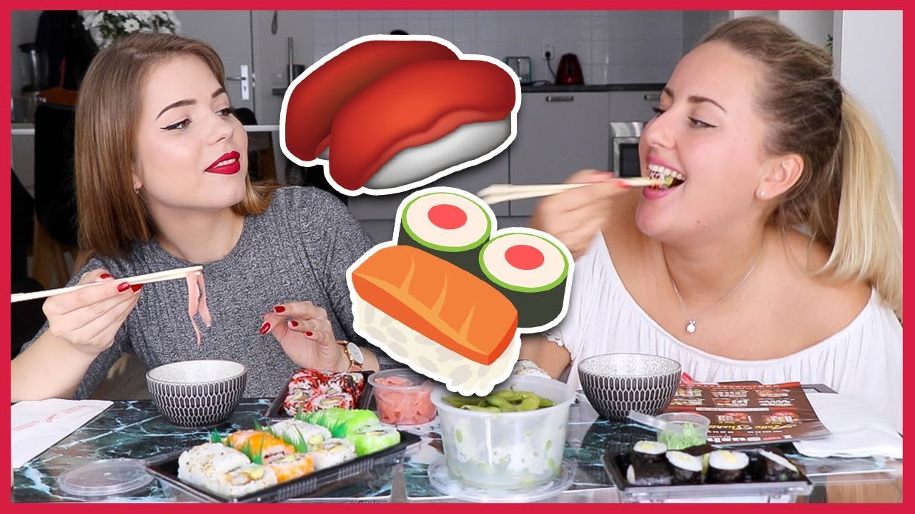 REALTIME SUSHI MUKBANG Met Charlotte Blitzblum | Kristina K ❤
