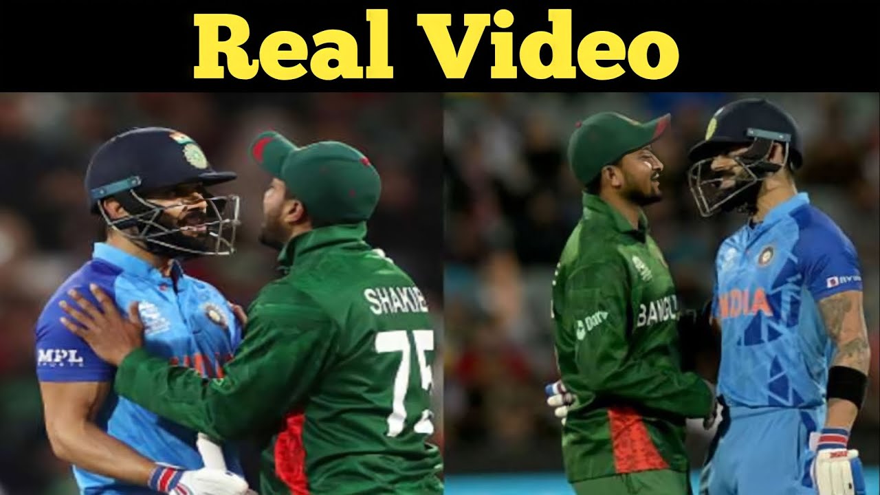 Virat Kohli Shakib Al Hasan | Virat Kohli vs Shakib Al Hasan Angry Moments 😱 | Cric5 Updates