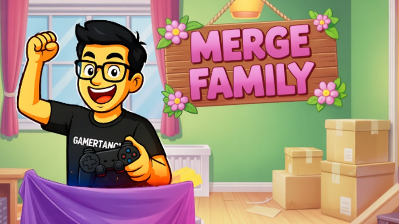 Rebuild the Family Estate 🏡🧩 | Merge Family Game | Cozy Story Gameplay by Gamertancy