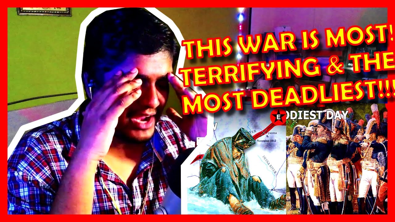 THIS WAR TERRIFIED ME!!! - NAPOLEON'S RETREAT FROM MOSCOW 1812 + BLOODIEST DAY BORODINO RE-REACTION!