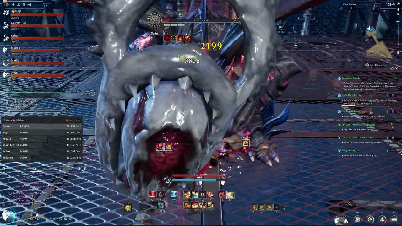 Bns neo destroyer cold storage full run brrrrr