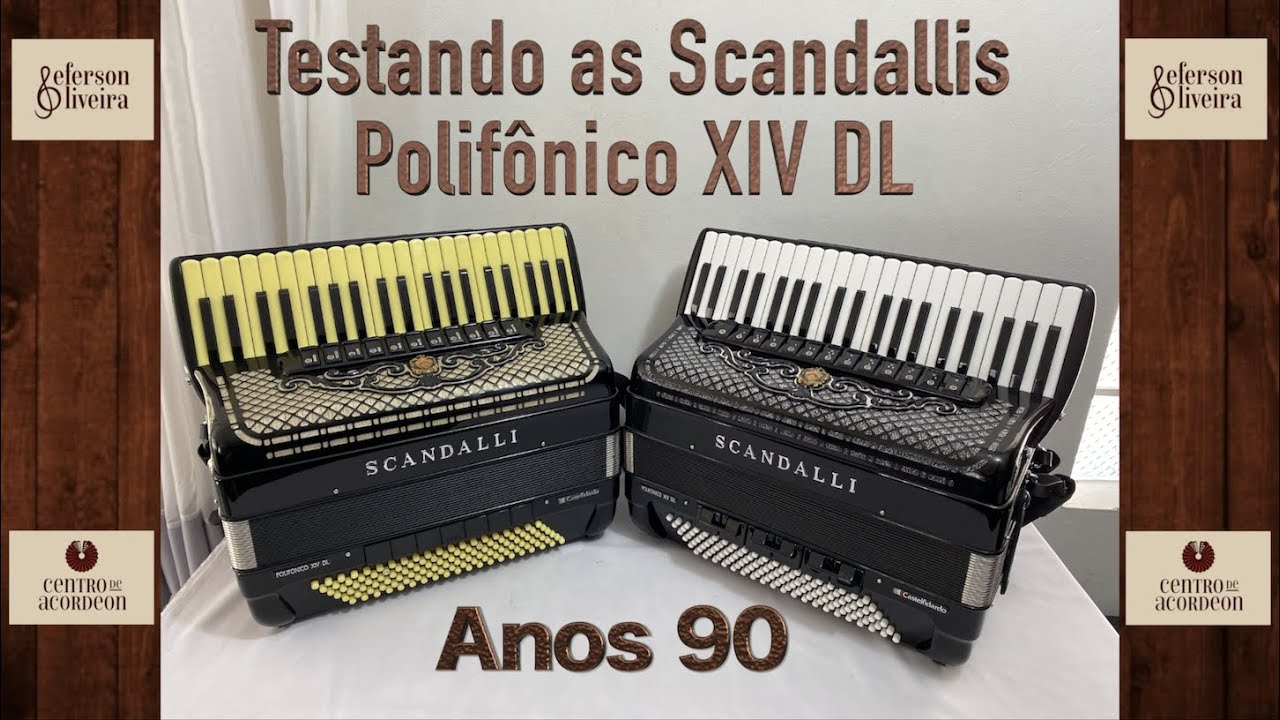 Testando Scandallis Polifônico XIV DL Anos 90 - Jeferson Oliveira