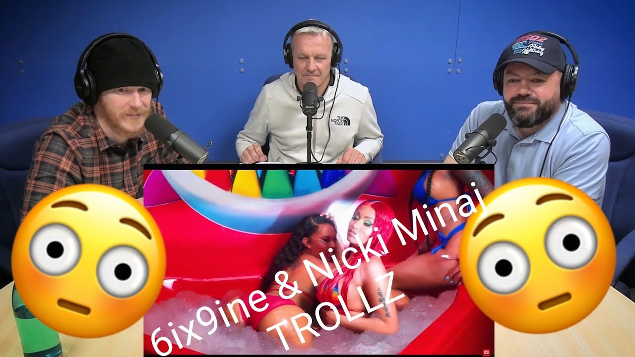 6ix9ine и Ники Минаж - РЕАКЦИЯ Trollz!! | РЕАКЦИЯ ОФИСНЫХ ПАРНЕЙ!!