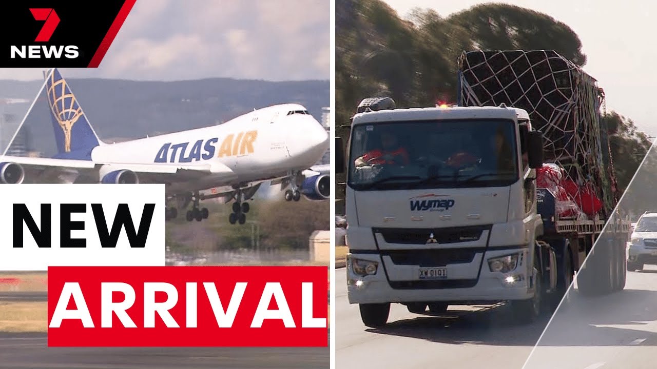 Asian elephant Burma's mammoth move from Auckland to Adelaide | 7NEWS