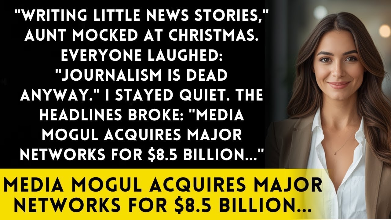 Family Called Me 'Just A News Writer'   Then They Saw My Name As Network CEO
