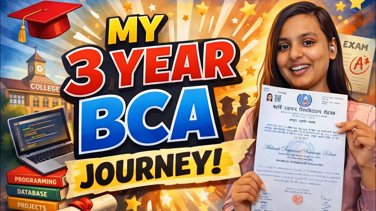 Storytime: my 3 year BCA journey 