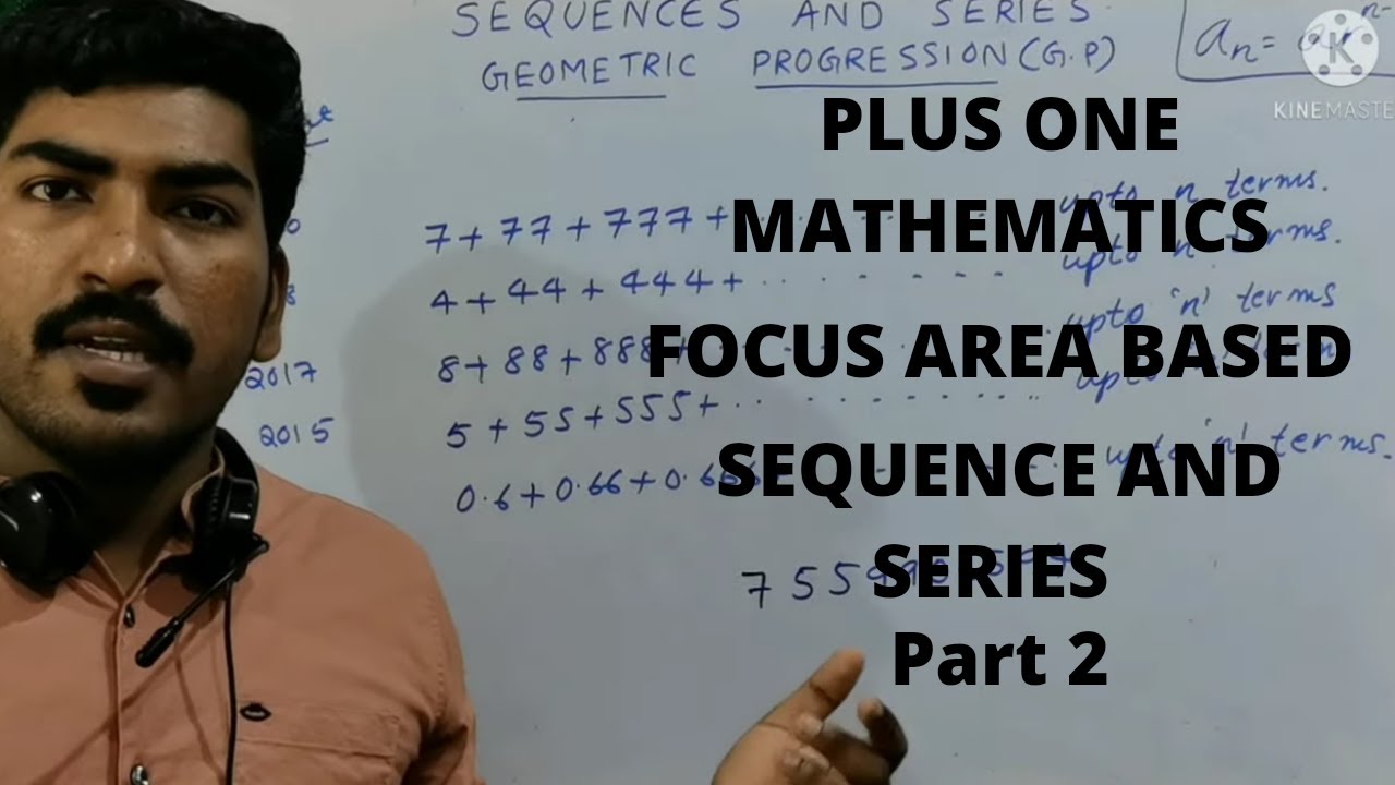 PLUS ONE FOCUS AREA BASED MATHS CLASS