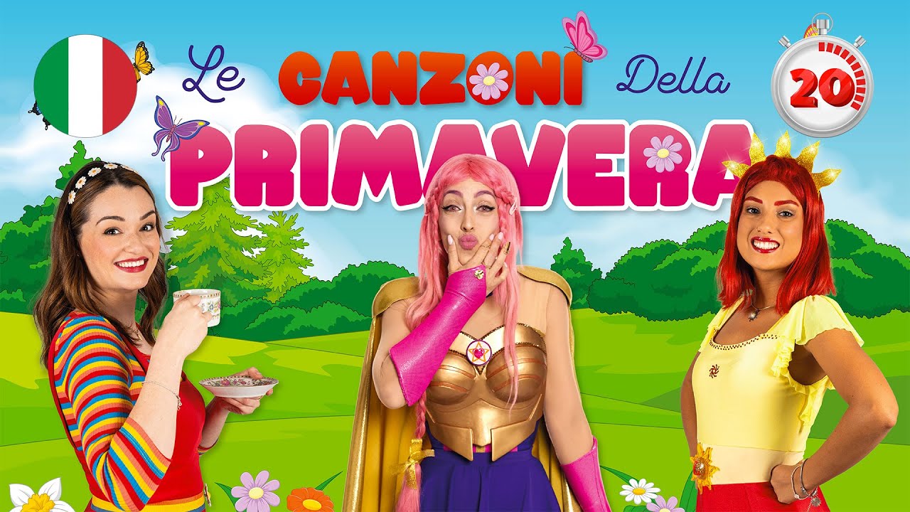 Le canzoni della PRIMAVERA 🌸🌼 Con Lucilla, Luli Pampín, Daisy Dot e La Brigata Canterina!