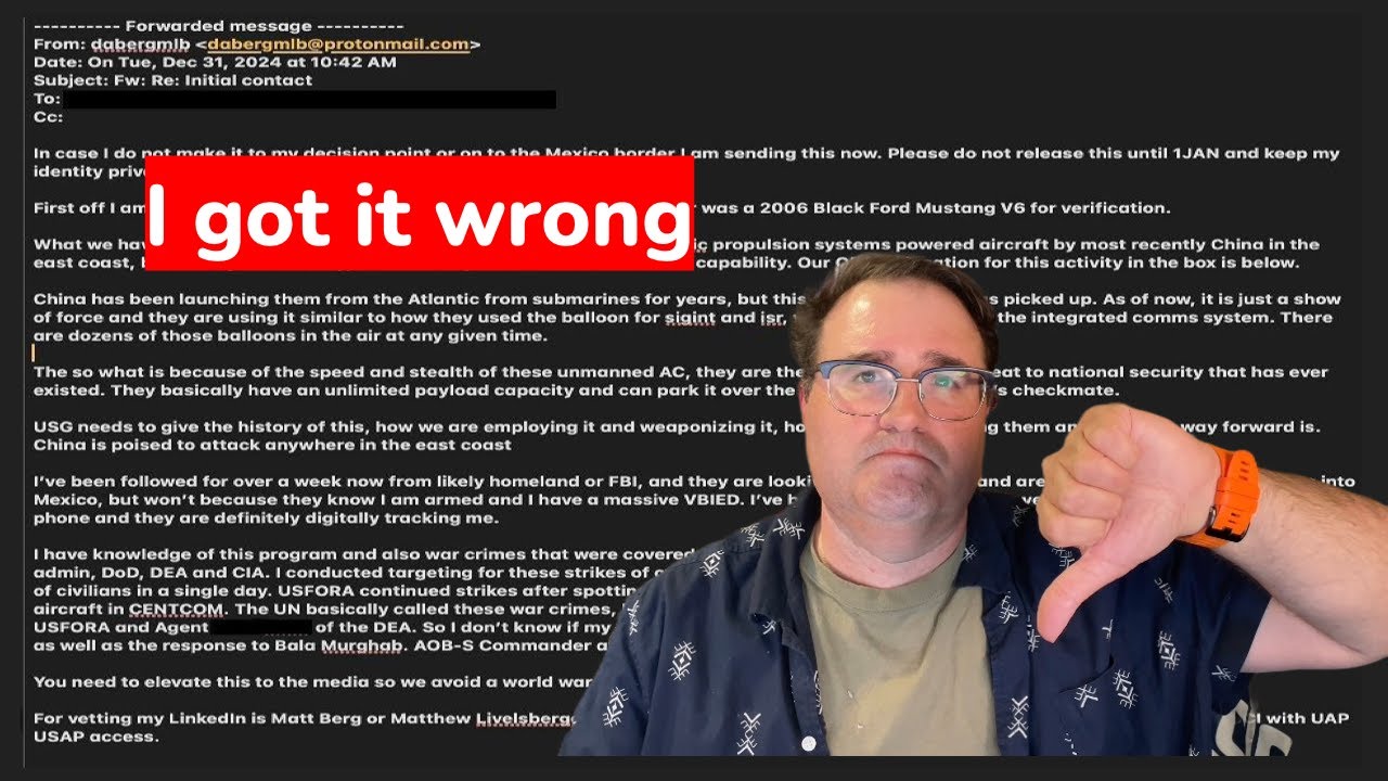 Matthew Livelsberger's Final Message