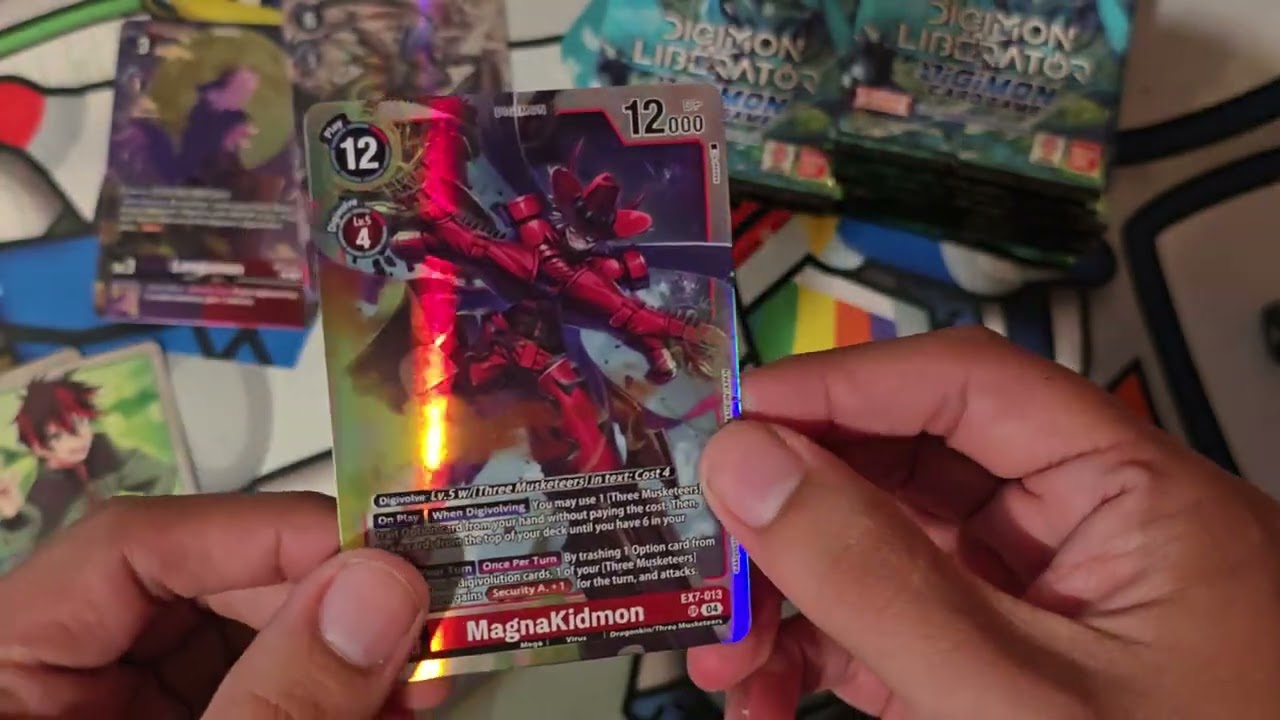 Let's Open a Digimon TCG EX7 Digimon Liberator Booster Box!