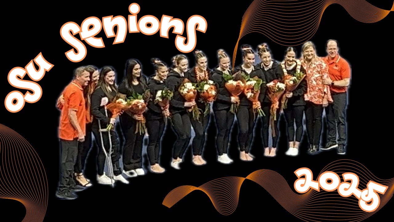 2025 OSU Gymnastics Senior Ceremony
