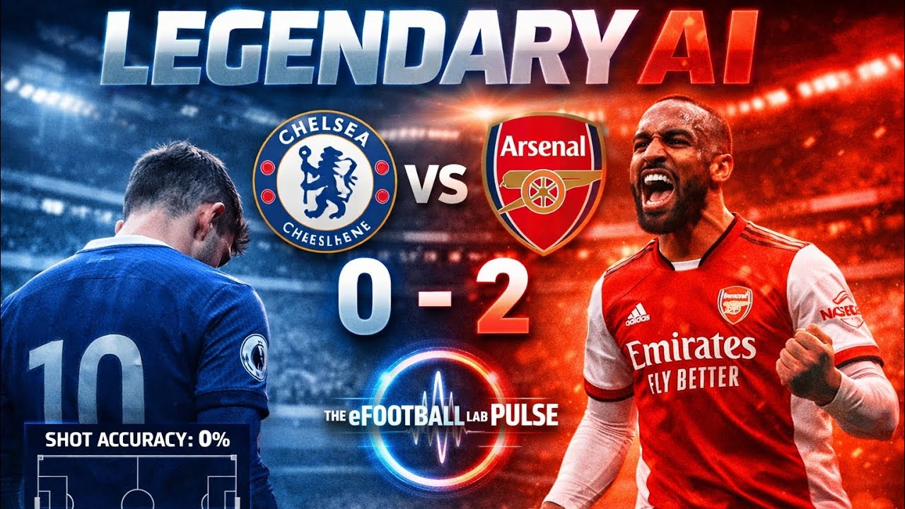 DEFENSIVE DISASTER! 📉 Finishing 2nd After Arsenal Masterclass | eFootball Lab Pulse #efootball #pes