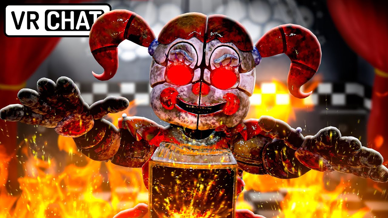 Glamrock Freddy Meets BROILER BABY in VRCHAT