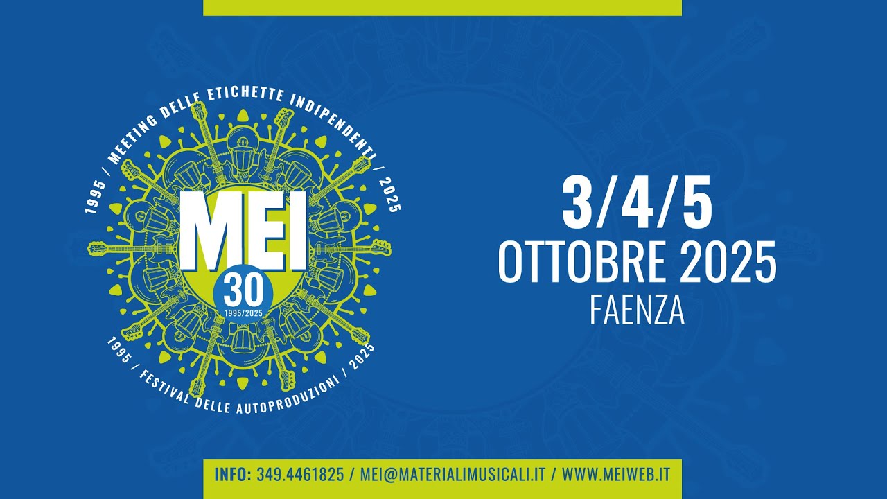 MEI 2025 Live Streaming &ndash; Domenica 5 Ottobre