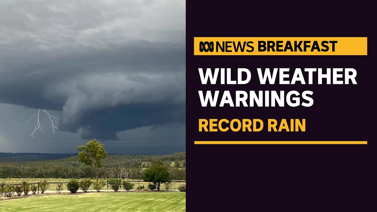 Severe weather warnings across four states | ABC News