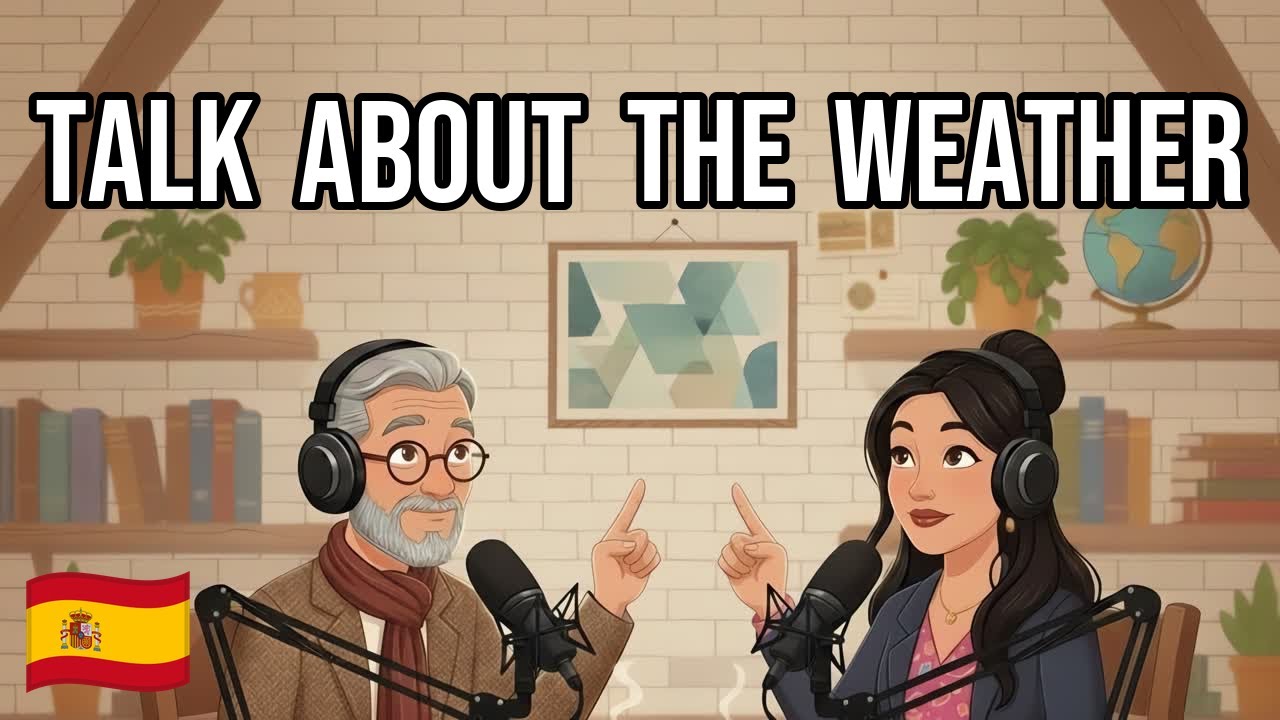 Как говорить о погоде и климате | Подкаст на каждый день 🎧🇪🇸 | Средний уровень (B1-B2)