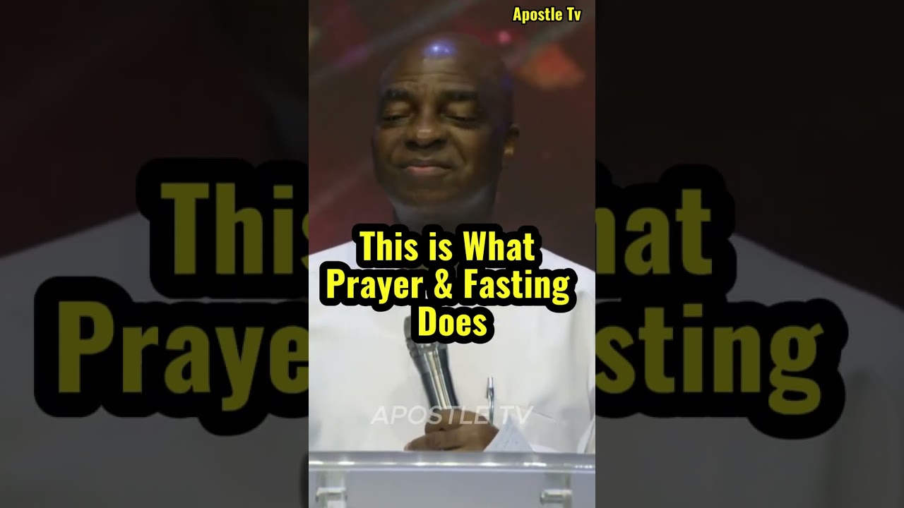 Prayer & Fasting - Bishop David Oyedepo #apostletv #motivation #davidoyedepo