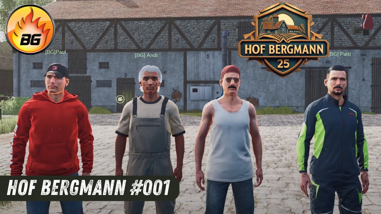 HOF BERGMANN geht los! | Hof Bergmann #001 | Landwirtschafts-Simulator 25