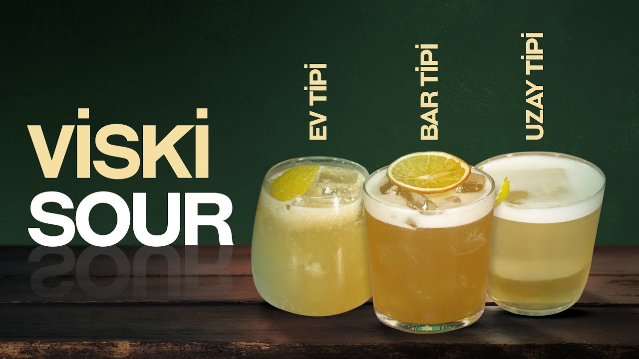 Ev Tipi Bar Tipi Uzay Tipi: Viski Sour