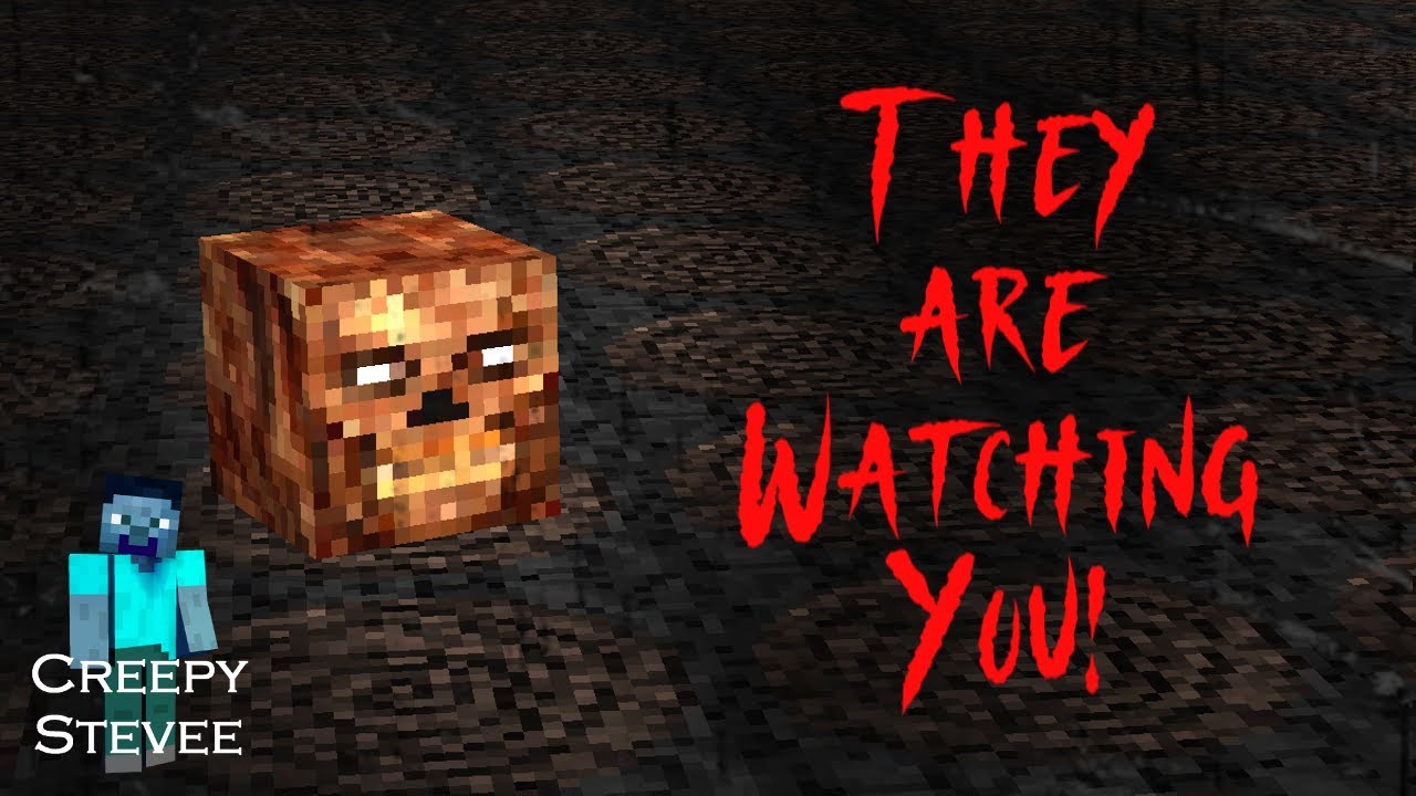 If you discover a creepy zombie head, you're being WATCHED!!! Minecraft Creepypasta
