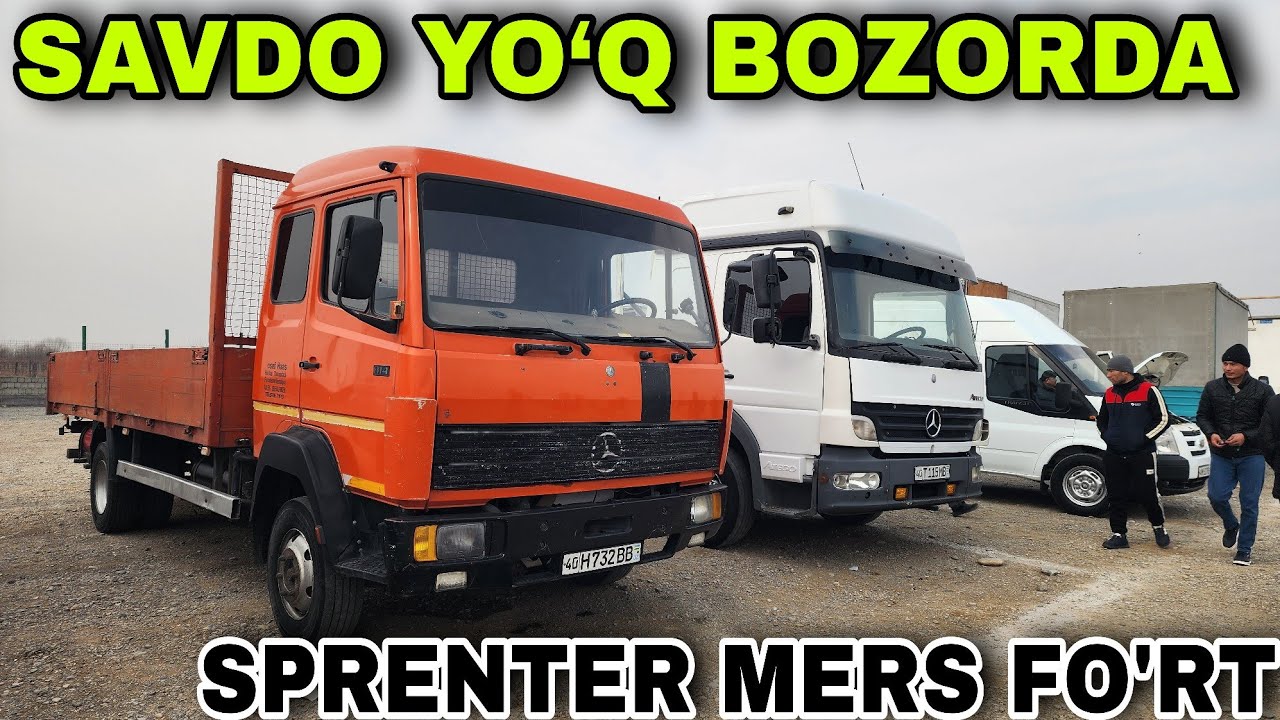 1 FEVRAL QOQON MASHINA BOZORIDA SPRENTER 271 METANLISI FORT TRANZIT  MERSEDES ATIKO ROLDI