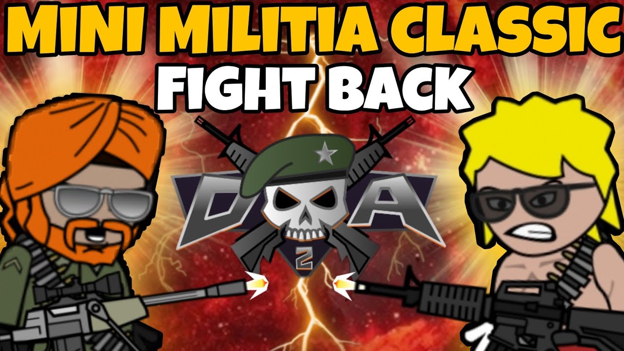 #4 Road to Legend | Mini Militia Classic | Fight with @Neutrino &times; Captain of Shield