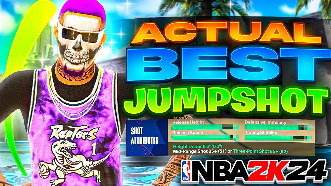 BEST JUMPSHOTS FOR EVERY BUILD NBA 2K24! 100% GREEN WINDOW JUMPSHOT + BEST SHOOTING TIPS & SETTINGS!