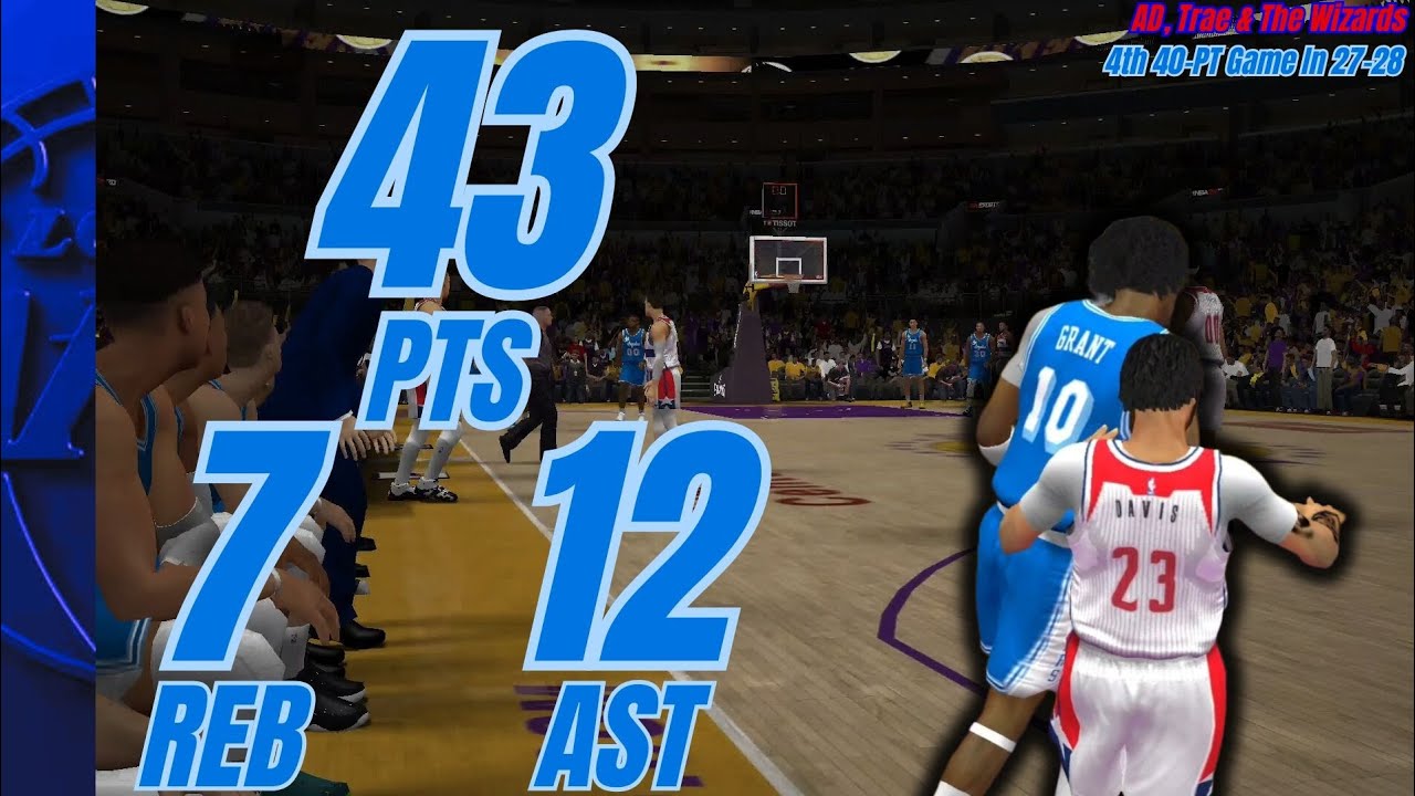 KG's Incredible Start To The 27-28 Continues vs. The AD & Trae Wizards!⚪️🔵
