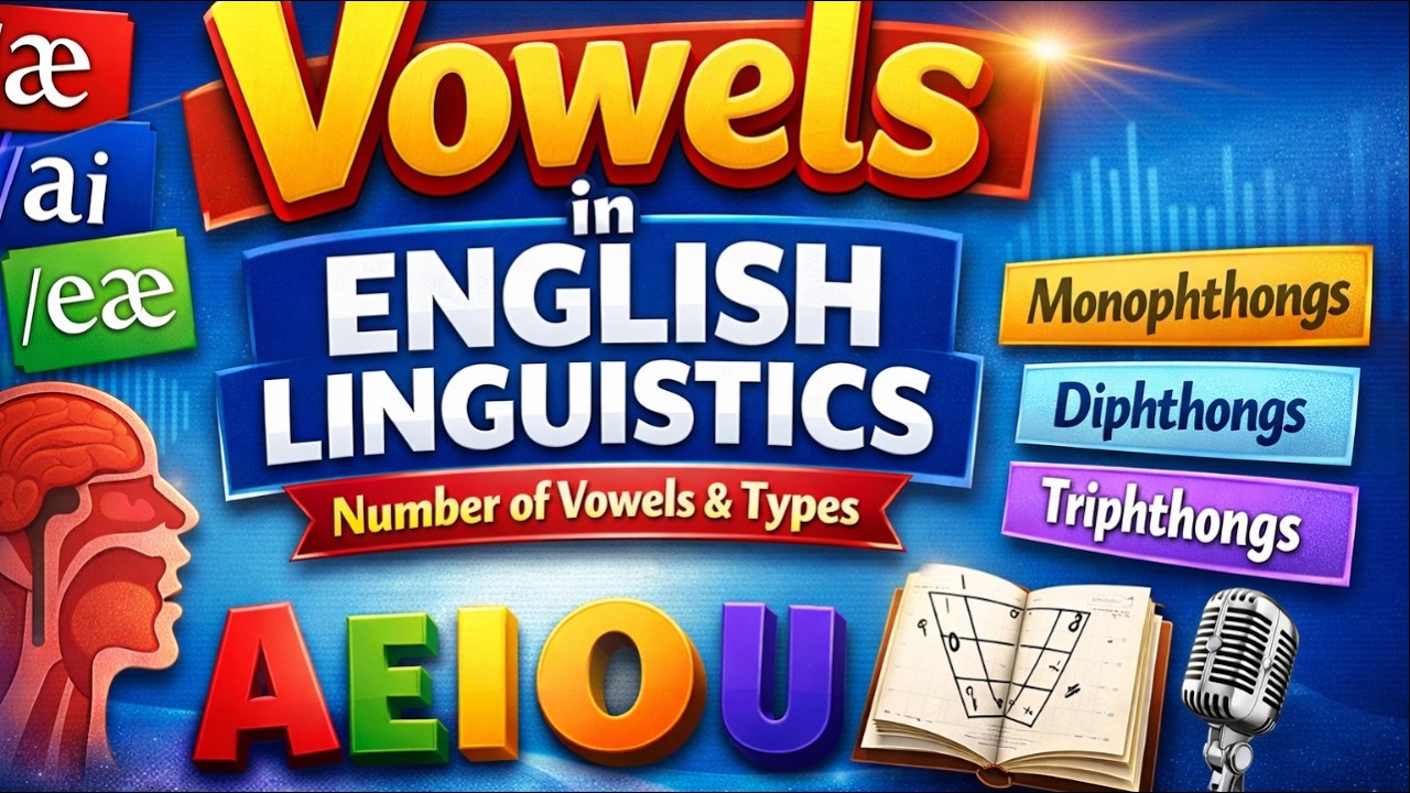 Vowels in English Linguistics | Number of Vowels and Types |
