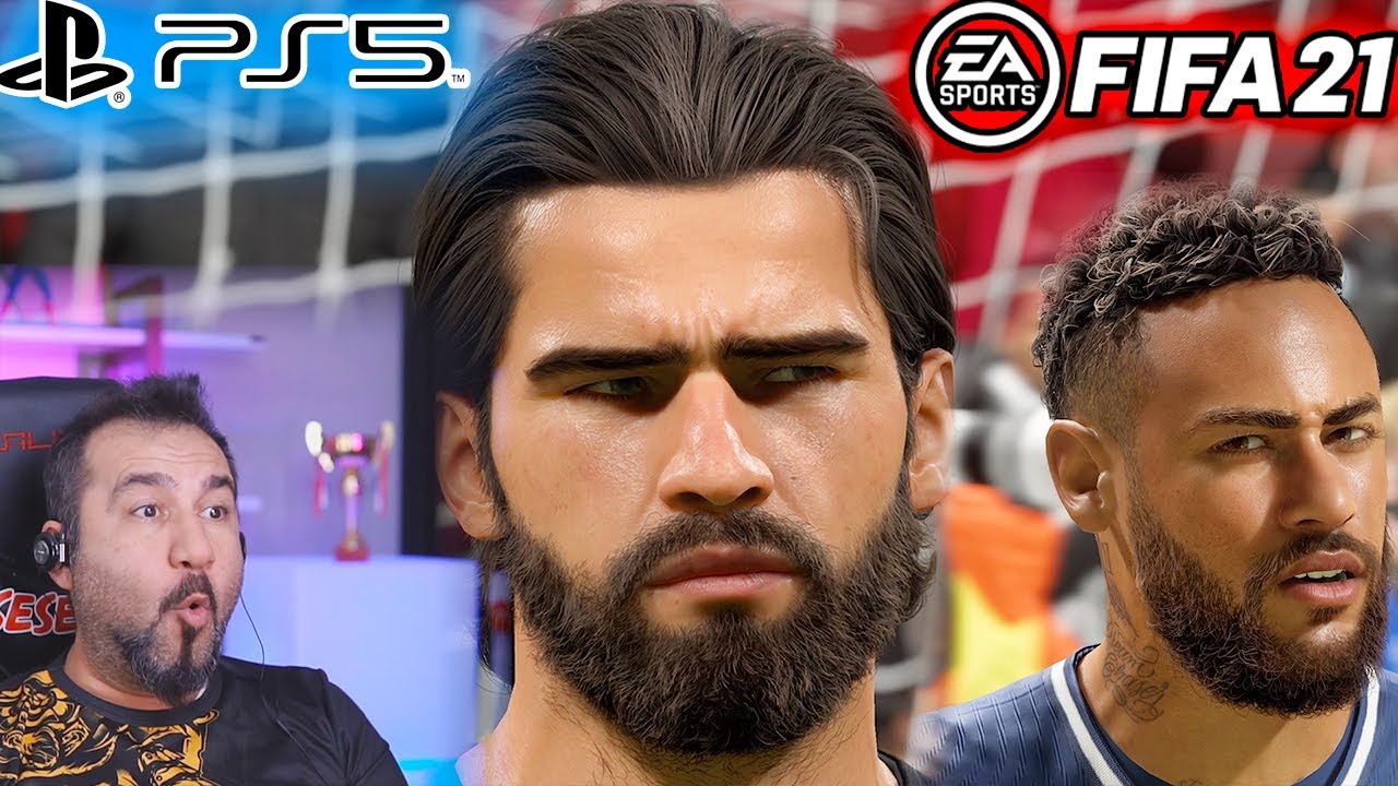 ADAMLARIN SAKALLARINI SAÇLARINI TEK TEK SAYDIM! PS5 İLE FIFA 21 YOK ARTIK! | PS5 NEXT-GEN FIFA 21