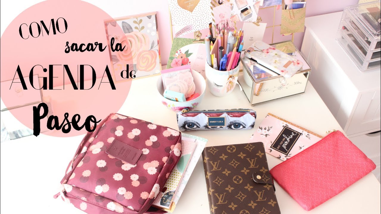 Como sacar la agenda de paseo - Tips Organización  | styleandpaper
