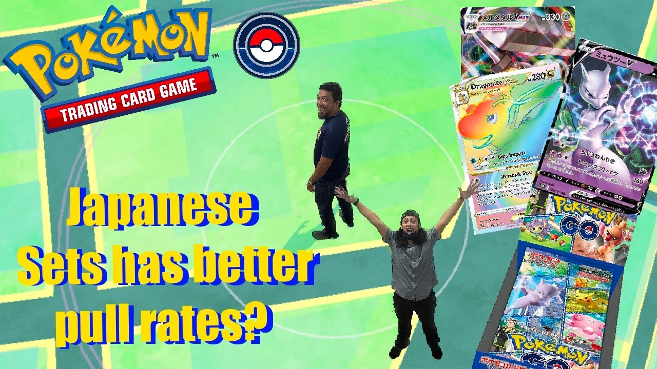 PULL RATES ARE BETTER FOR JAPANESE SET? Pokemon GO - Pokemon TCG