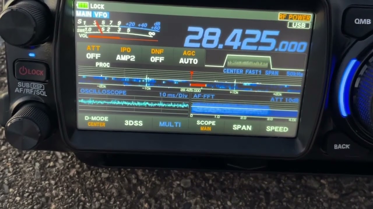 ギリシャ🇬🇷SV2HTI局と交信 28MHz SSB 出力6ワット from JA🇯🇵 コブラアンテナYAESU FTX-1 アマチュア無線 hamradio トランシーバー QSO電波CQ電離層HF