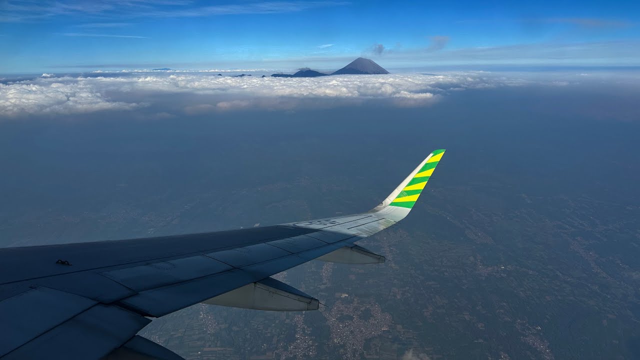 Pushback-Take Off Malang Runway 17 Citilink Airbus A320 | QG 165  PK-GQF