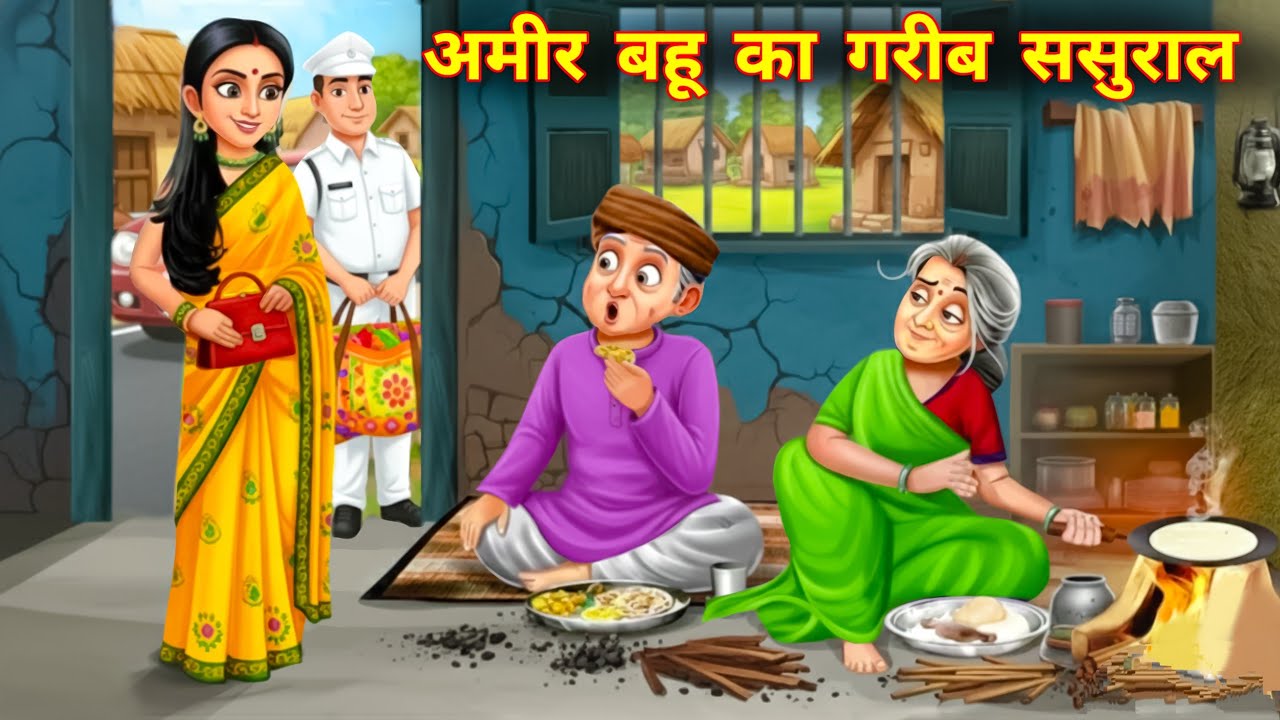 अमीर बहू का गरीब ससुराल | Saas Bahu Kahani | Moral Stories | Bedtime Stories | Saas Bahu | Kahani