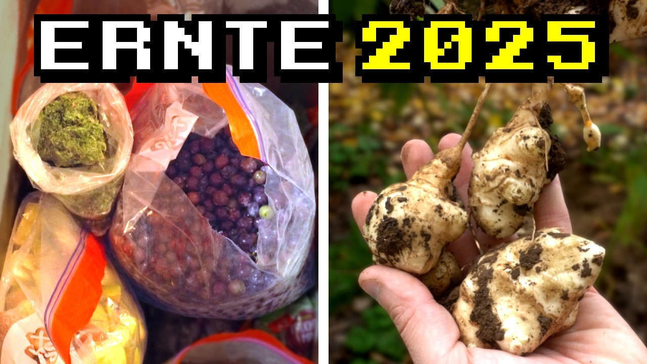 Ich habe 2025 jeden Monat etwas geerntet! Dank diesen Pflanzen | Crafting im Reallife 11
