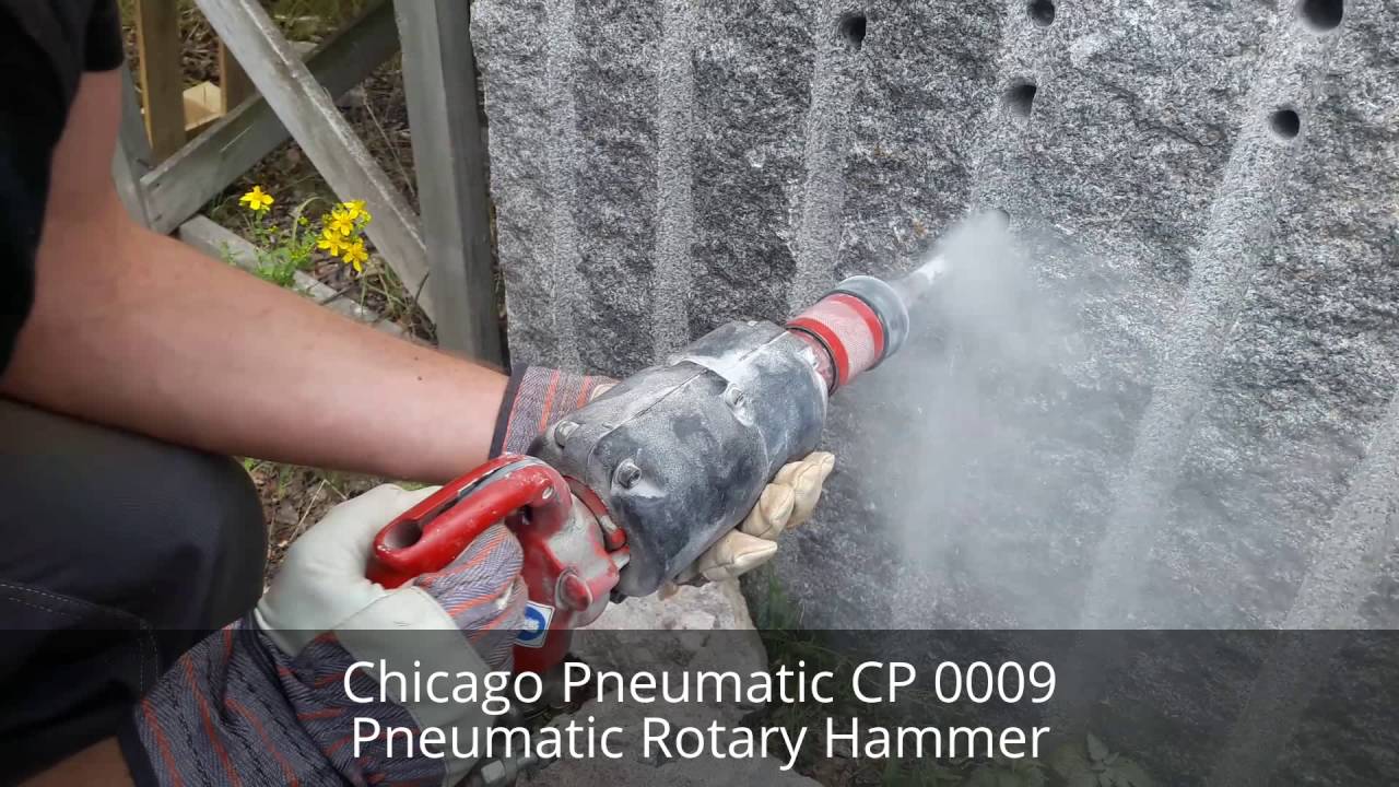 Chicago Pneumatic CP 0009 Rotary Hammer  Chipping Hammer Rock Drill