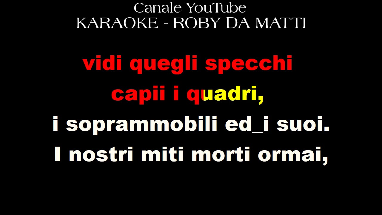 Incontro - Guccini - Karaoke