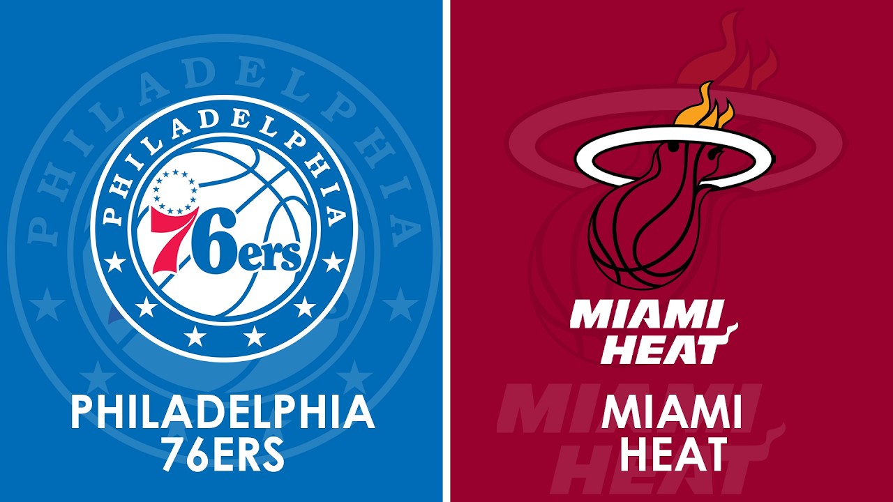Philadelphia 76ers vs Miami Heat NBA Live Scoreboard