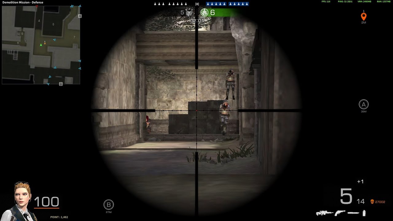 DSR - Black Squad Sniper Gameplay Highlights
