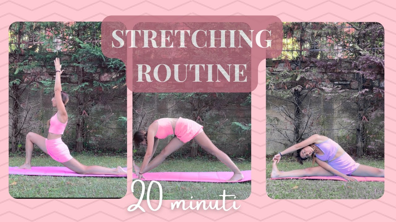 Stretching per tutto il corpo (spaccata, spaccata frontale, schiena) | livello intermedio 🩰