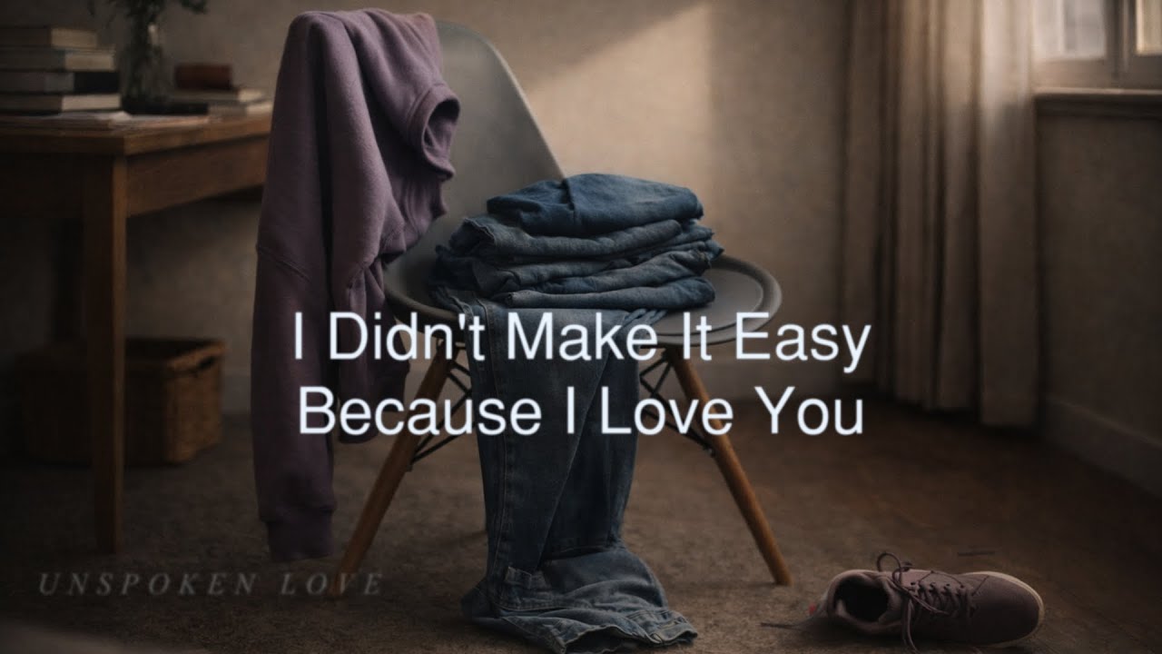 I Didn't Make It Easy Because I Love You (Official Music Video)