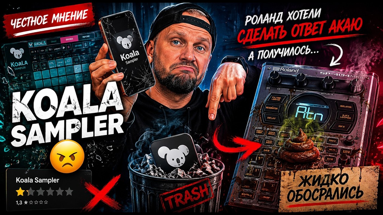 Как НЕ работает Koala sampler на SP 404mk2